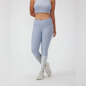Outdoor Voices DIPPED 7/8 LEGGINGS IN LAKE/DOVE/ASH